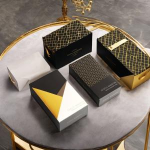 Quality Coated Paper Logo Acceptable Skincare Packaging Tuck End Cosmetic Box For Small Gifts Shower Gel Shampoo Chocolate Perfume for sale