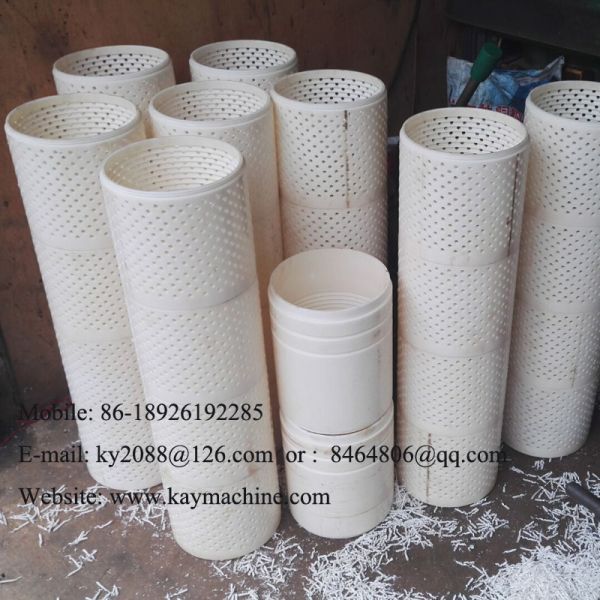 Buy White PP mesh plate, plastic PTFE mesh plate cartridge sieve strainer mesh China manufacturer China factory China producer at wholesale prices