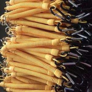 Japanese fisherman popular use fashionalbe plier yellow coil tool lanyard tether holders