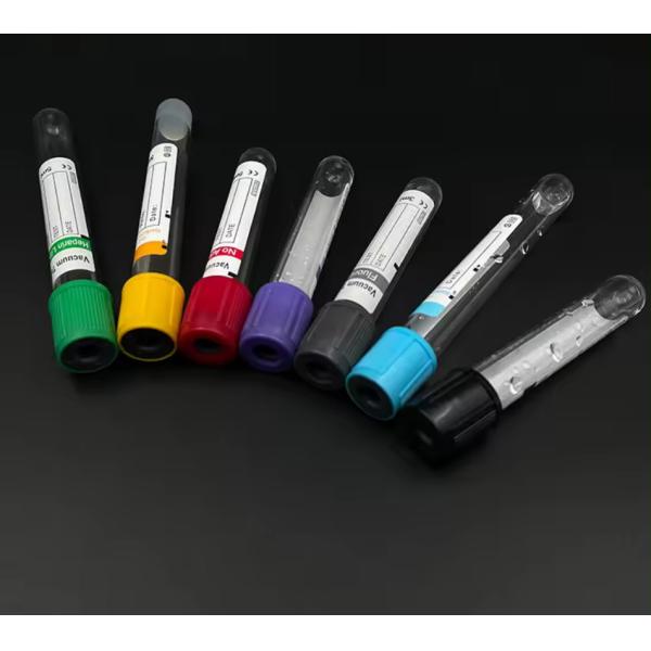 Plastic Sterile Vacuum Blood Collection Tube Customized By Disposable Medical
