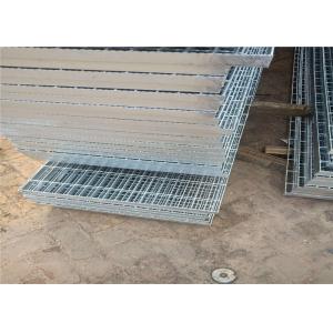 Industrial Grade Steel Grating Panels Interlocking Design For Drainage
