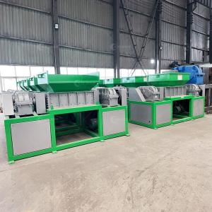 Double Shaft Metal Shredder with Positive Reverse Rotation and Recycling