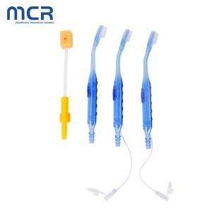 Disposable Suction Toothbrush With Irrigation Port Oral Care
