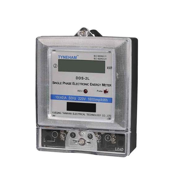 Intelligent Single Phase Digital Energy Meter , Reliable Digital KWH Meter