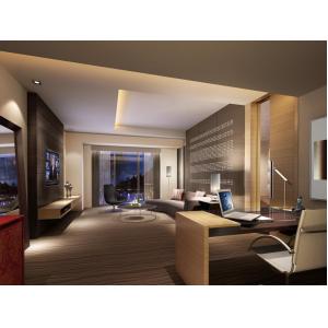 Quality Elegant Modern Star Hotel Bedroom Furniture Sets For Apartment / Guest Room for sale