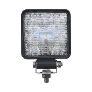 100mm 9W Square Automotive Led Flood Lights 12V R23 R10 Shockproof