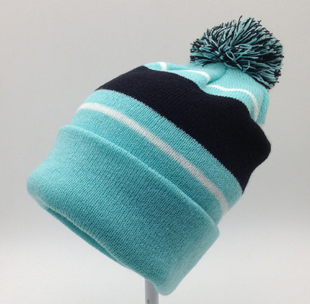 Buy Nice Womens Knit Beanie Hats 100% Acrylic Material Fully Customizable at wholesale prices