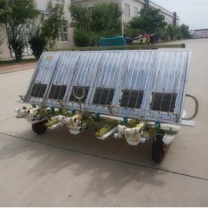 Agriculture 6 Rows Paddy Transplanter Machine , 300mm Row Space Mini Rice