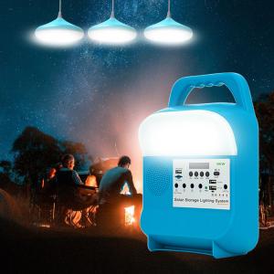 Global Sunrise Solar Camping Light 5W LED Bulb 3Pcs Home Use 20W 6V