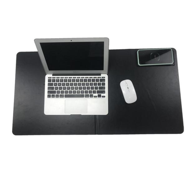 Buy Folding Rectangle Leather Large Table Wireless Charging Mouse Pad Multifunctional at wholesale prices