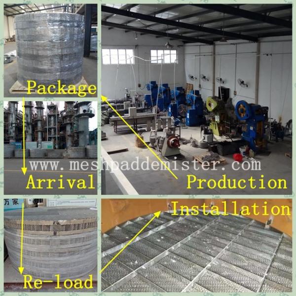 OEM DN350mm BX500 Wire Mesh Tower Packing