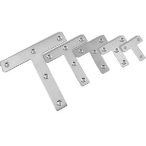 Aluminum Stamping Bending Angle Metal Joist Brackets Deburring Customized