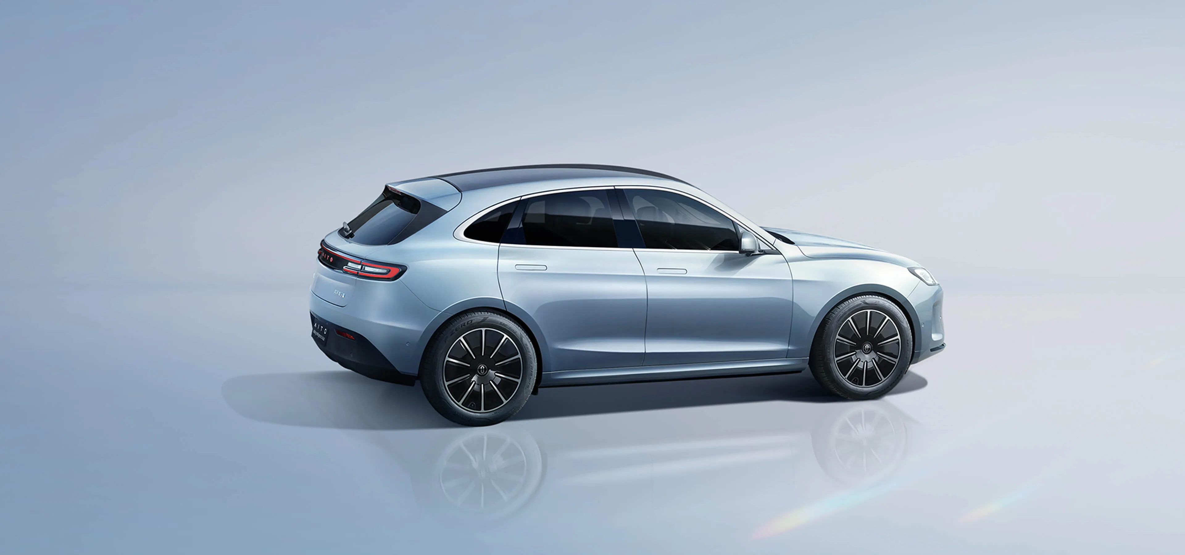 2880mm Wheel Base Medium SUV 2024 HUA-WEI AITO M7 M5 1220KM Range Harmony OS EV Car with Secondhand Automobile Electric Cars