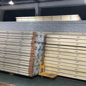 China Cold Room Polyurethane Insulation Materials Sandwich Panel For Sale on sale