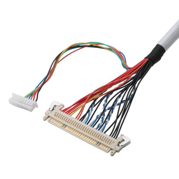 Buy LVDS Cable FI-X30HL 30P To DF20A-40P Or 9P HSG Cable Coaxial Connector OEM/ODM at wholesale prices