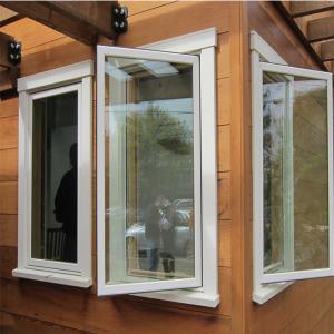 Powder Coated Surface Custom Aluminium Windows For Housing Series
