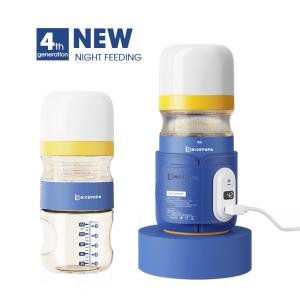 Travel PPSU Formula Mixer Bottle Medium Flow 240ml With Silicone Dispenser