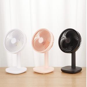 Touch Control Rechargeable Table Fans 5 Volts ABS Blade 506g
