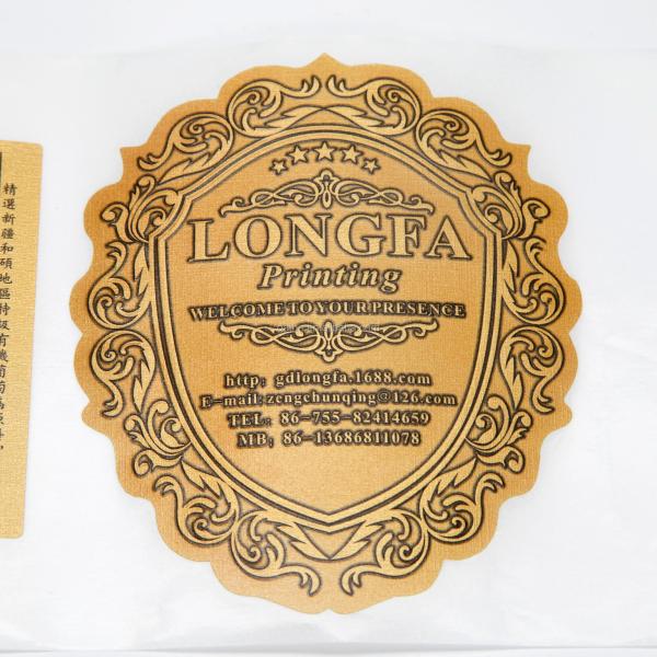 Personalised CMYK Printing Self Adhesive Packaging Sticker Labels Eco Friendly