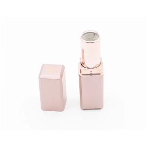 Square Four Leaf Clover Design 5g Lipstick Tube Container in Custom Color for