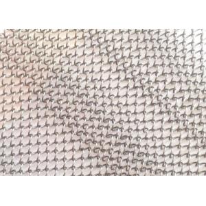 SS316 Flexible Metal Coil Drapery H8m 6.5kg/M2