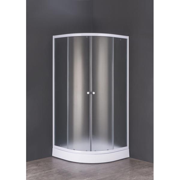 Buy Aluminum Frame Bathroom Shower Enclosures Surround Sliding Door 900x900 at wholesale prices