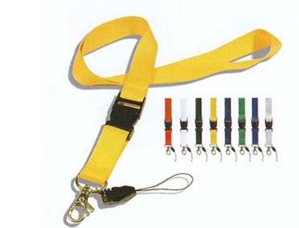 BSCI Heat transfer & Silk Screen Lanyards with neck strap / key holder