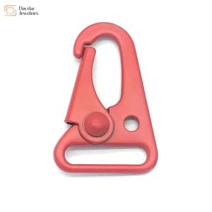 Metal Accessories Carabiner Webbing Buckle , Olecranon Hook Spring Gate Snap