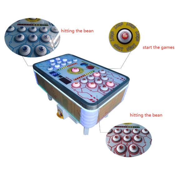 2 Players Indoor Sports Beat Bean Coin Operated Arcade Kids Children Ticket Lottery Redemption Game Machine