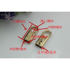 Metal accessories zinc alloy various color key chain hardware snap hook with