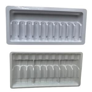 Customized PET Tray Packaging For Drug Water Injection Bottles