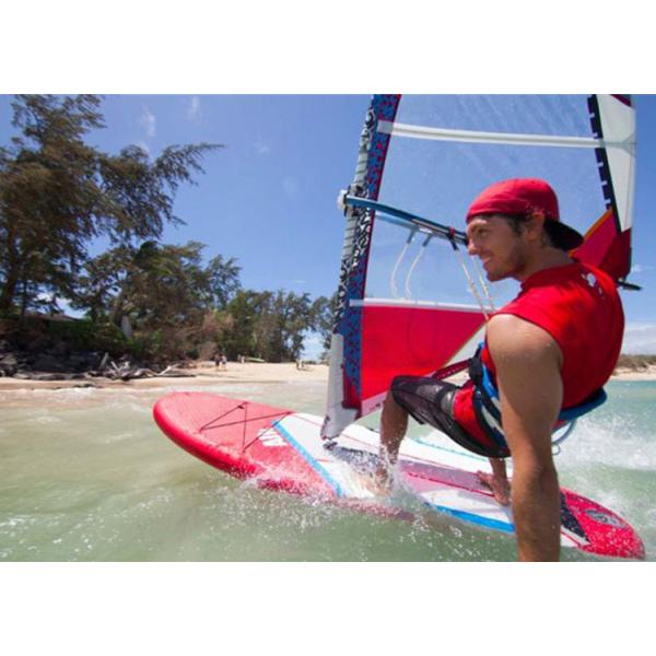 Buy Stable Adjustable Fin Stand Up Inflatable Longboard Surfboard 15-25PSI Pressure at wholesale prices