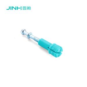 JH-2064 Minifix Spreading Bolts In Carbon Steel With 40mm Length For Flat Pack