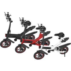 China Commuting / Leisure Lightest Electric Folding Bike Triangular Stable Stucture on sale
