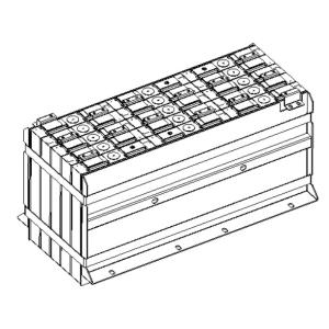 Electric Vehicle Lithium Battery Module Lightweight 1P15S Configuration