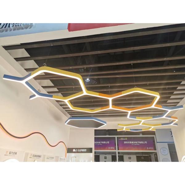 SMD5630 Hexagon Led Pendant Light HR600X75mm Hex Pendant Light