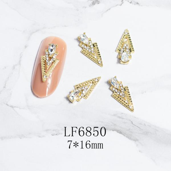 Multi Shapes Diamond Decorations Big Stones High Quality Shiny Crystal Nail Charms Flat back Rhinestones For Nail Art