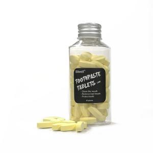 Chewable Fresh Mint Toothpaste Bits Charcoal Tablets For Teeth Whitening