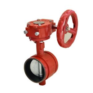 Fire System 300Psi Grooved Butterfly Valve with Signal Customized to Your