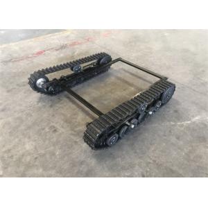 1180 * 890 * 285mm Rubber Track Undercarriage System With 200kg Load Capcity