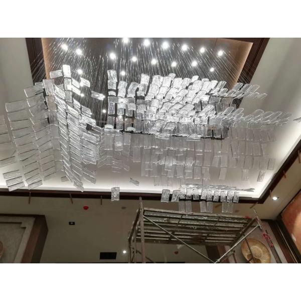 JYLIGHTING custom good price ceiling plate for pendant light large glass tile lighting Project customization for hotel