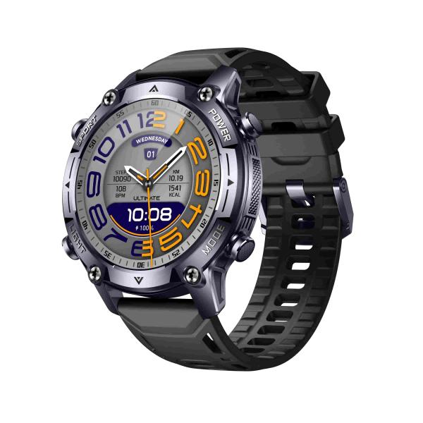 KW350 AMOLED AI Smartwatch With Real-Time Activity Sleep Trackers AI 5ATM