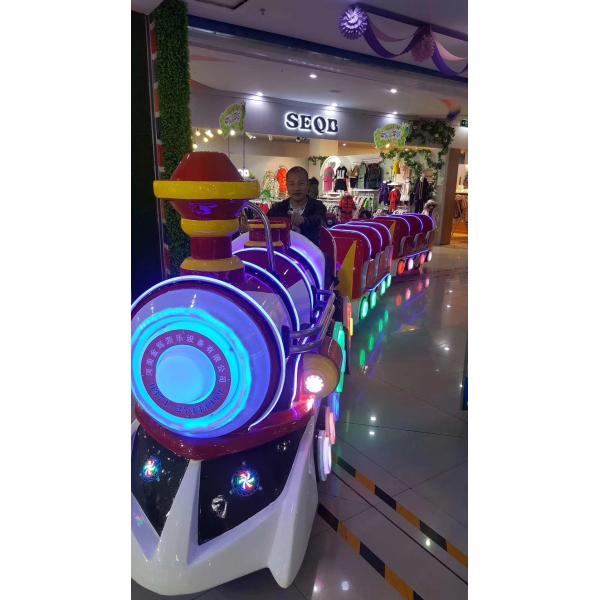 Handsome toot electric trackless train FRP Power 1.2KW 13 SEATS