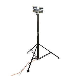 4.2m Height Pneumatic Telescopic Mast Tower Light 4x50W LED lamps mounted with