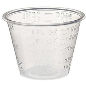 Medical Disposable Plastic Measuring Medicine Cups with Clearly Scale