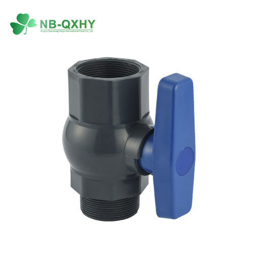 Wholesale PVC UPVC Ball Valve Male Female Threaded 1/2 to 4 Inch PVC Ball Valve
