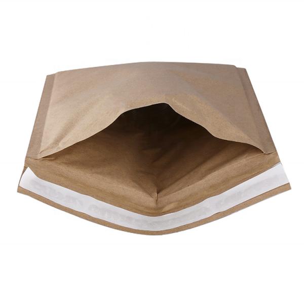 Buy 100% Kraft Paper Courier Delivery Bag Honeycomb Paper Cushion Mailer at wholesale prices