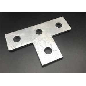 China Unistrut Fitting Accessories Galvanized Steel Flat Plate Fitting on sale