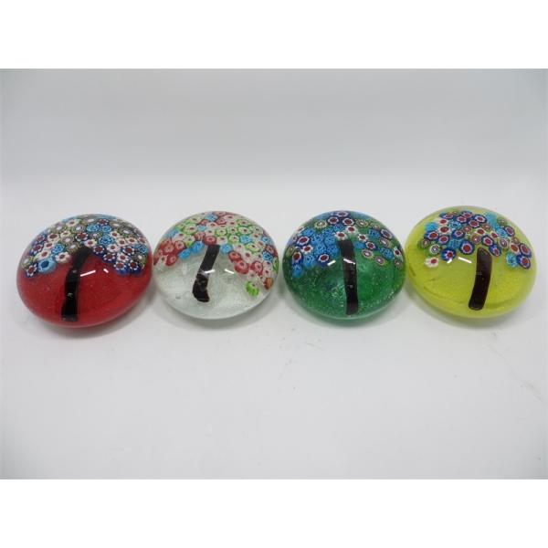 Buy Glass paperweight,  glass ball,  glass round ball, hand made glass, home decorative glass, art glass, glass color ball at wholesale prices