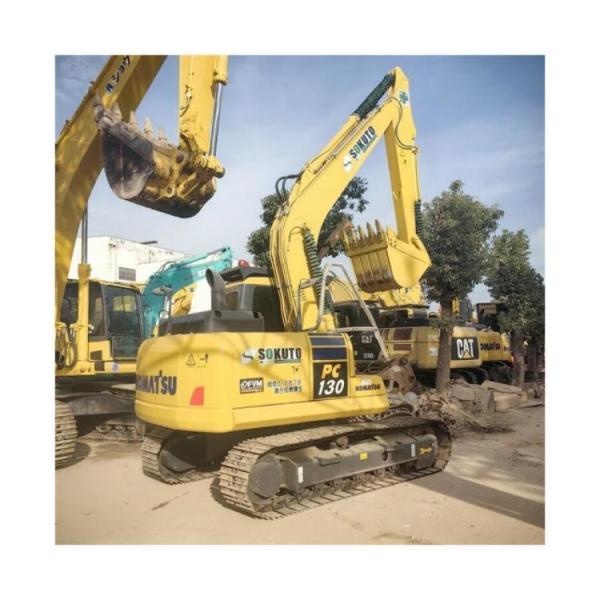 66 kW Second Hand Komatsu PC130-7 Excavator in Shanghai with 12600KG Operating